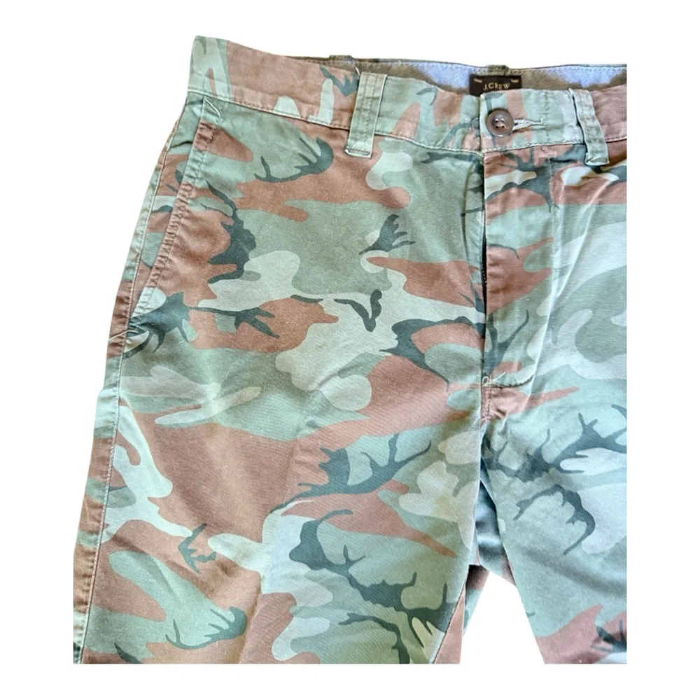 J. Crew Camouflage Cargo Shorts for Men